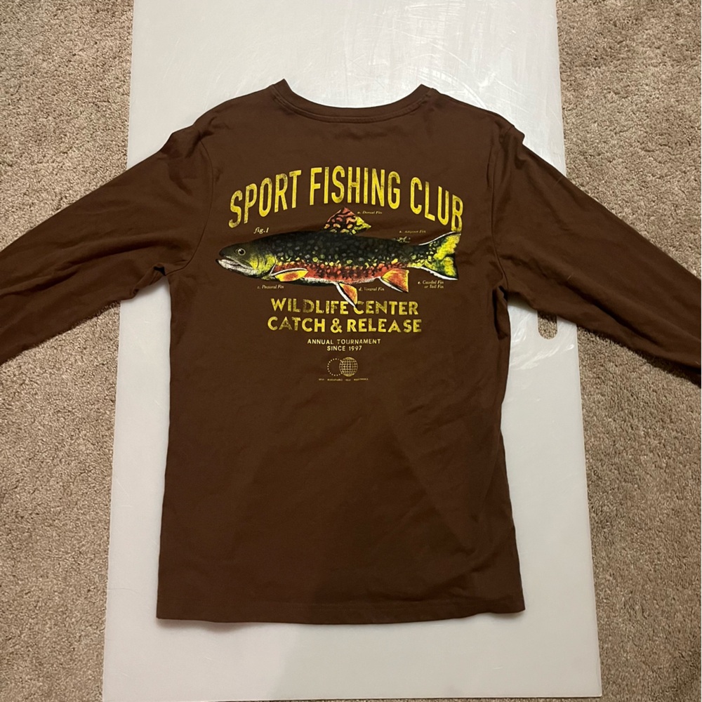 Original Use Brown Long Sleeve Shirt